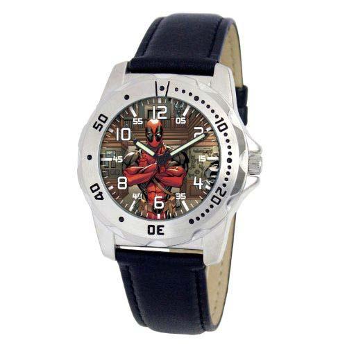 Custom Leather Watch Straps MA0710-D22-BLACKLEATHER
