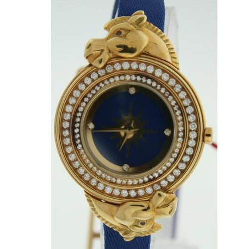 Wholesale Ladies 25mm 18k Yellow Gold Watches 