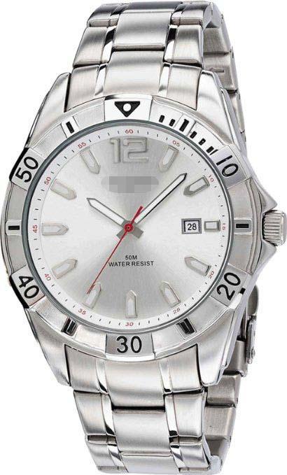 Custom Silver Watch Dial