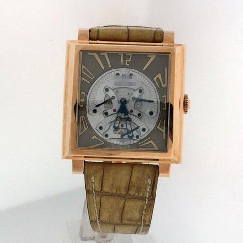 Custom Elegant Men's 18k Rose Gold Automatic Watches HERT-ZP01.0AIL.AMF