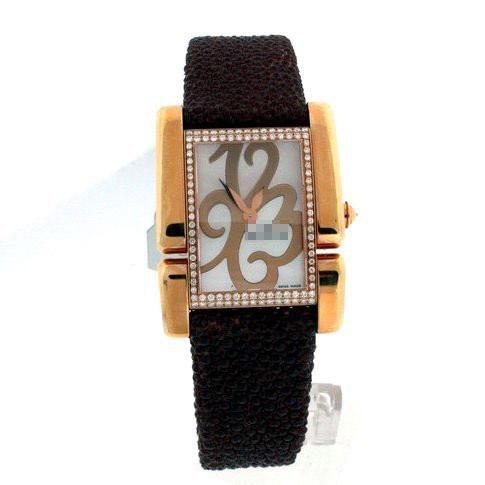 Custom Beautiful Luxury Ladies 18k Rose Gold Quartz Watches AP1.ZD01.99.MAZZ.GOB