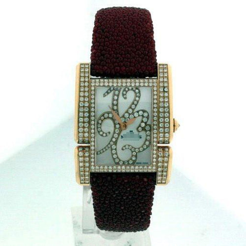 Custom Best Luxury Ladies 18k Rose Gold Quartz Watches AP1.ZD01.99.MAZZ.GOB
