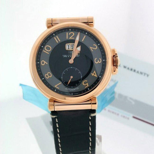 Custom Elegance Men's 18k Rose Gold Automatic Watches ZET 401