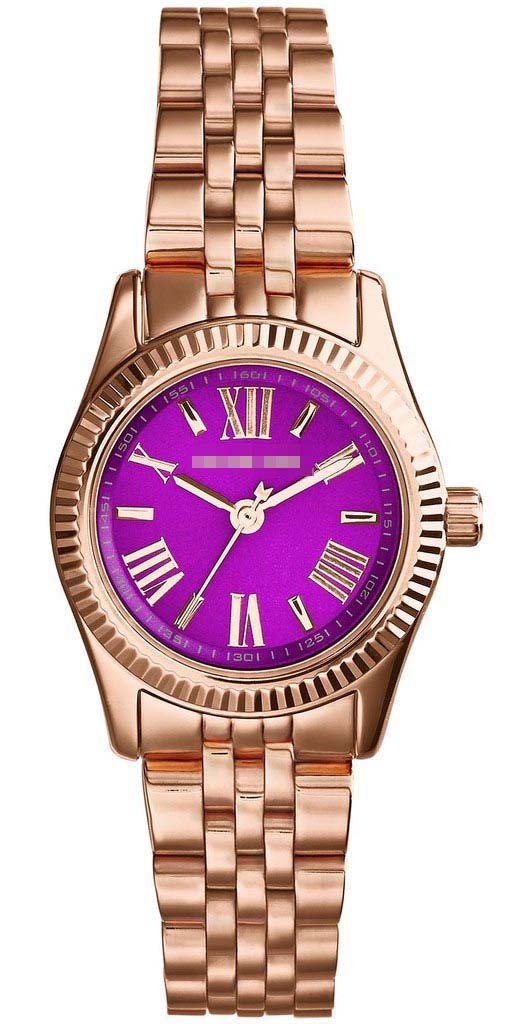 Customize Purple Watch Dial MK3273