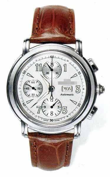 Custom Leather Watch Bands MP6318-SS001-12E