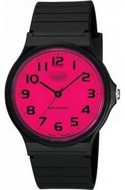 Custom Pink Watch Dial MQ-24CC-4B3