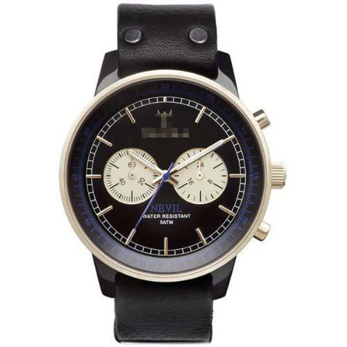 Custom Black Watch Dial NEAC112