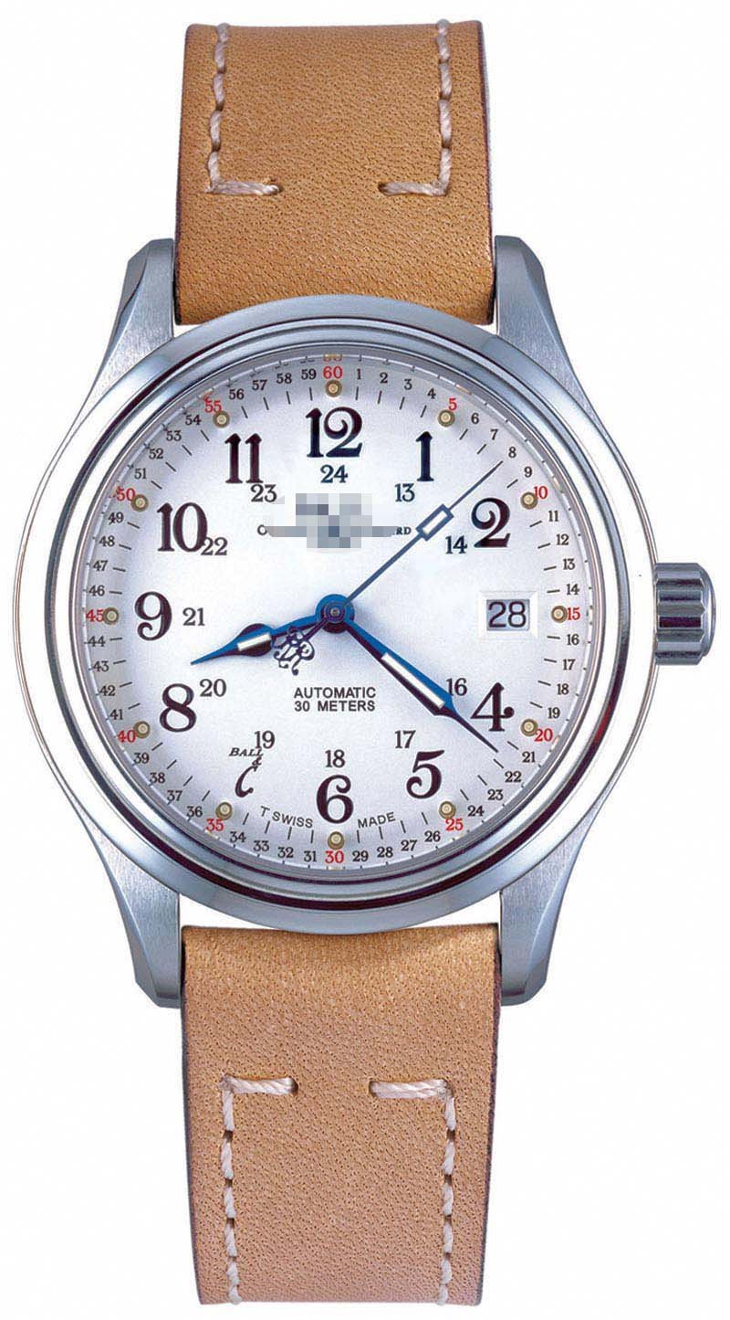 Customized Leather Watch Straps NL1038D-L1-WH