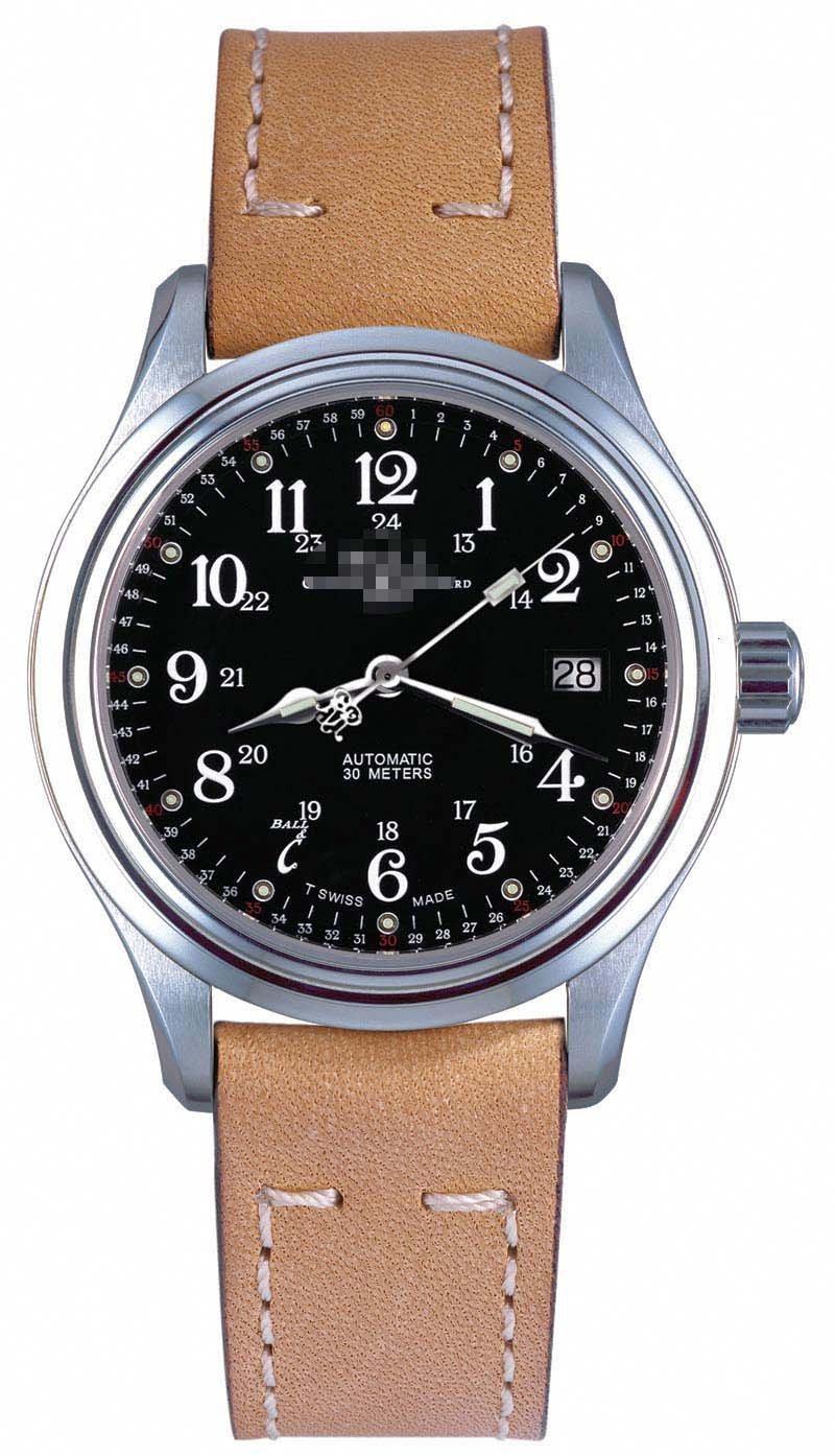 Custom Leather Watch Straps NM1038D-L1-BK