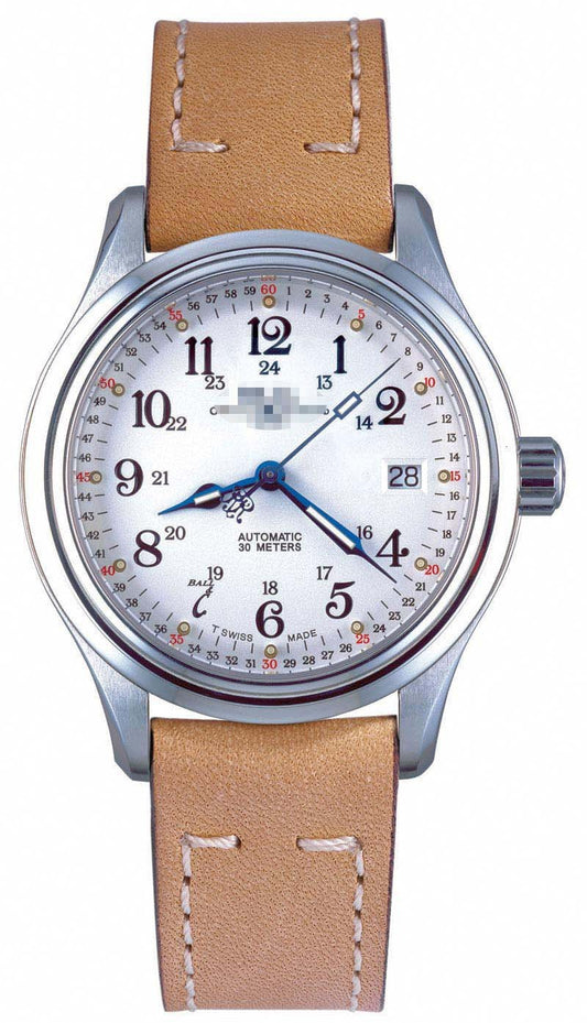 Wholesale Leather Watch Straps NM1038D-L1-WH