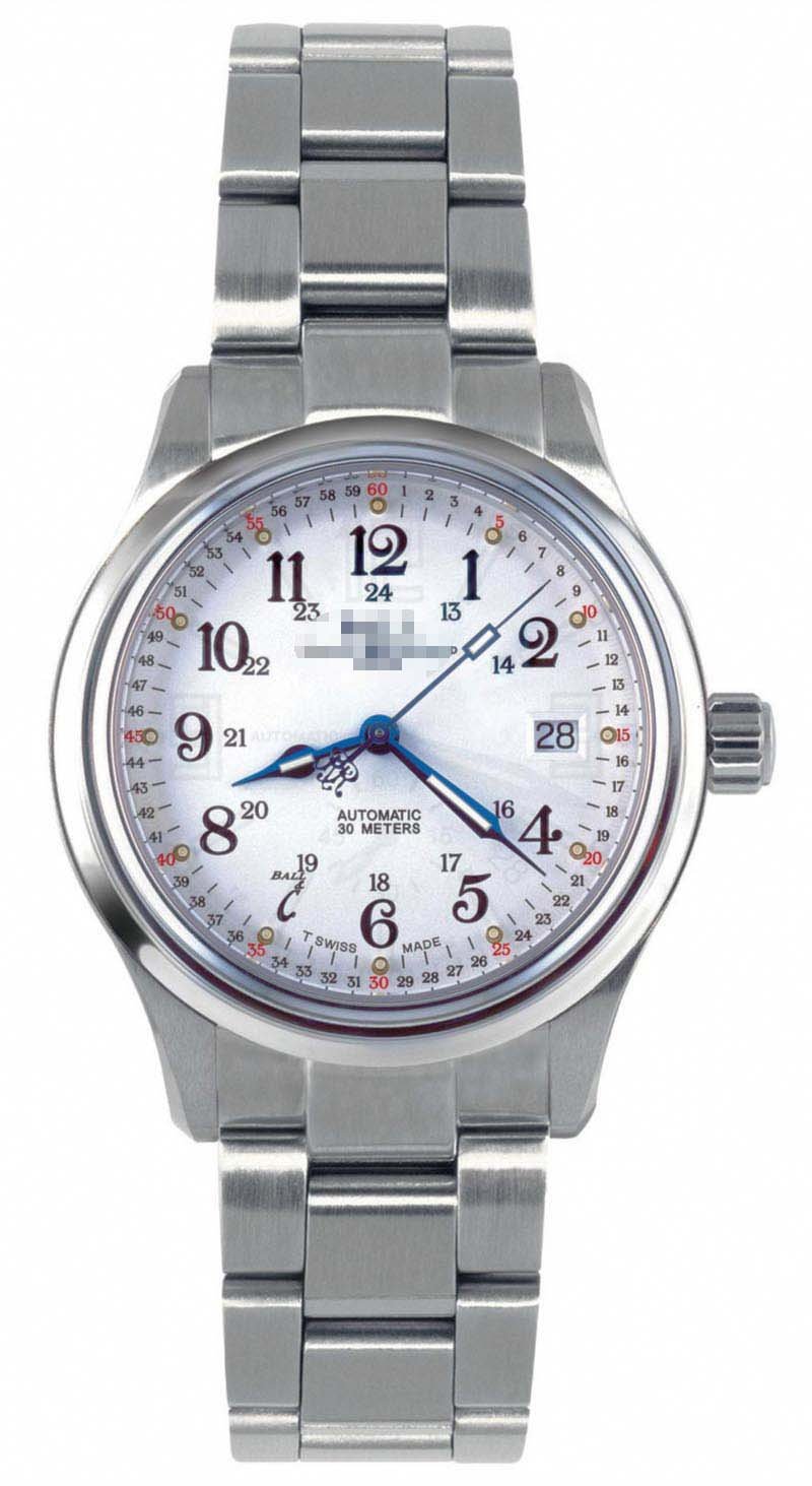 Custom Stainless Steel Watch Bands NM1038D-S1-WH