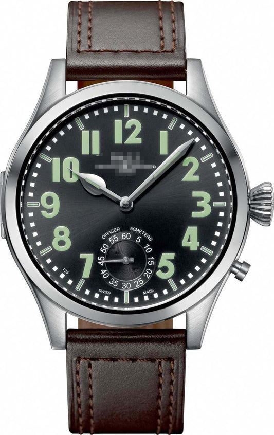 Wholesale Leather Watch Straps NM2038D-LJ-BKGR