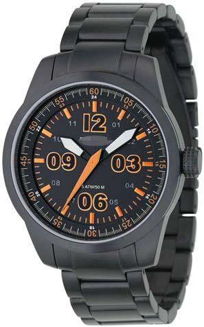 Custom Black Watch Dial NY1318