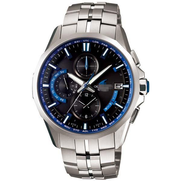 Custom Black Watch Dial OCW-S3000-1AJF