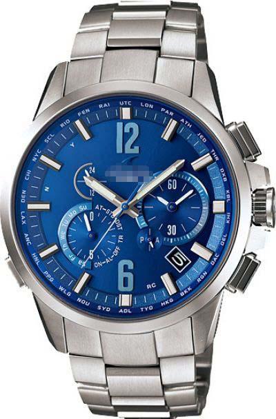 Custom Blue Watch Face OCW-T2000C-2AJF