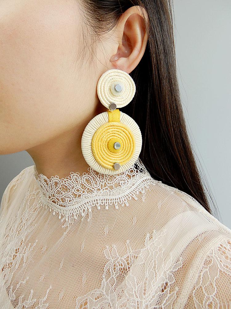 Custom Guanajuato Tribe Handmade Hoop Earrings