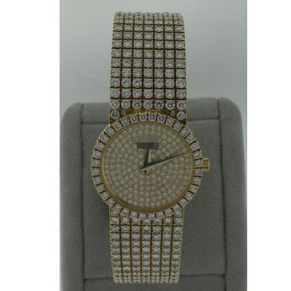 Wholesale Ladies 25mm 18k Yellow Gold Watches 