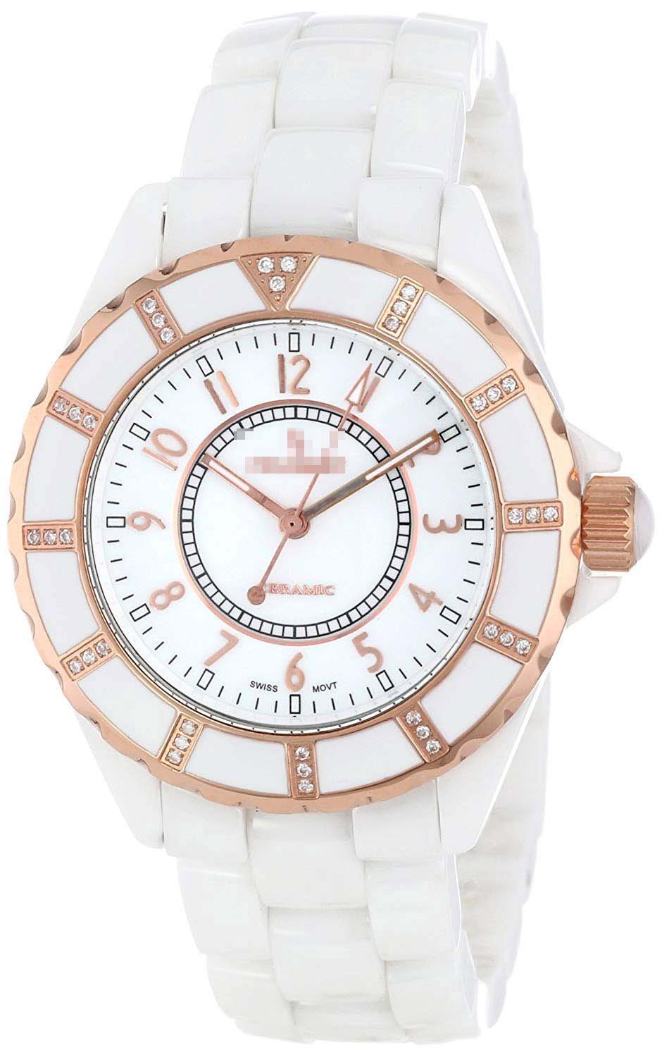 Customized Ceramic Watch Bands PS4893WT