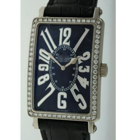 Customized Expensive Fashion Ladies 18k White Gold Manual Wind Watches M28 18 09.67D