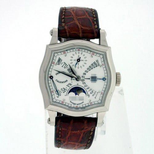Custom Beautiful Luxurious Men's 18k White Gold Automatic Watches SY37 57070
