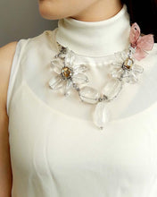 Load image into Gallery viewer, Custom Rock Crystal Handmade Roaring 20s Necklace Jewelry