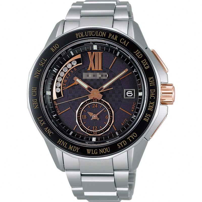 Customized Black Watch Face SAGA141