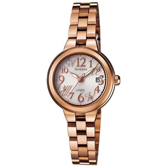 Customize Stainless Steel Watch Bracelets SHE-4506SBG-9AJF