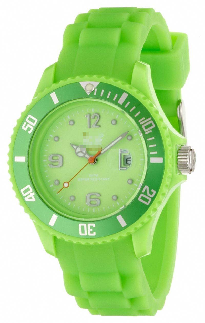 Custom Green Watch Dial