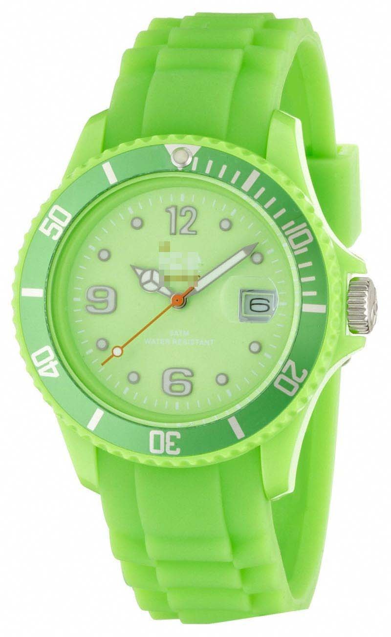 Custom Green Watch Dial