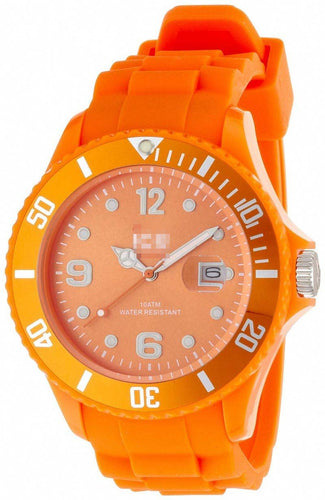 Custom Orange Watch Dial
