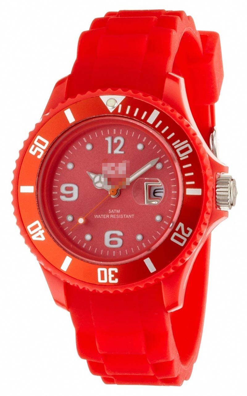 Custom Red Watch Dial