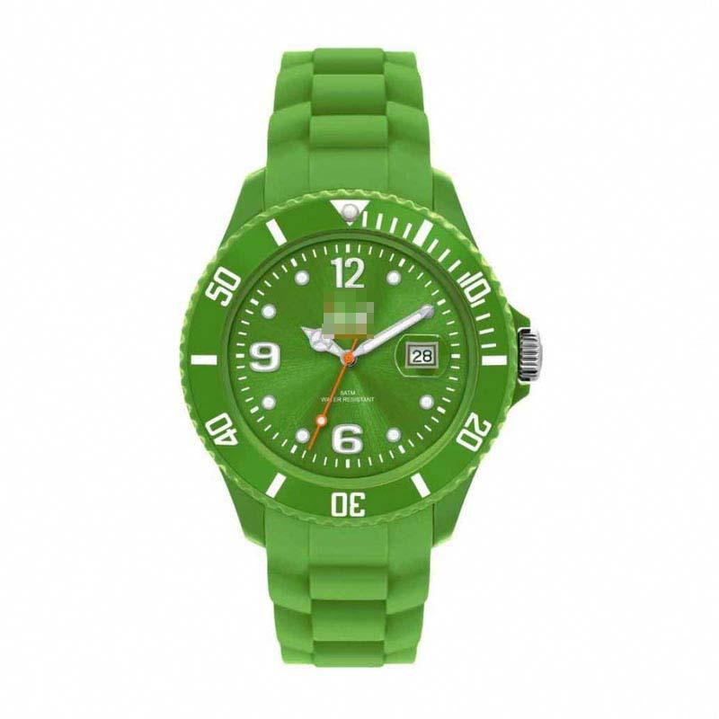 Custom Green Watch Dial
