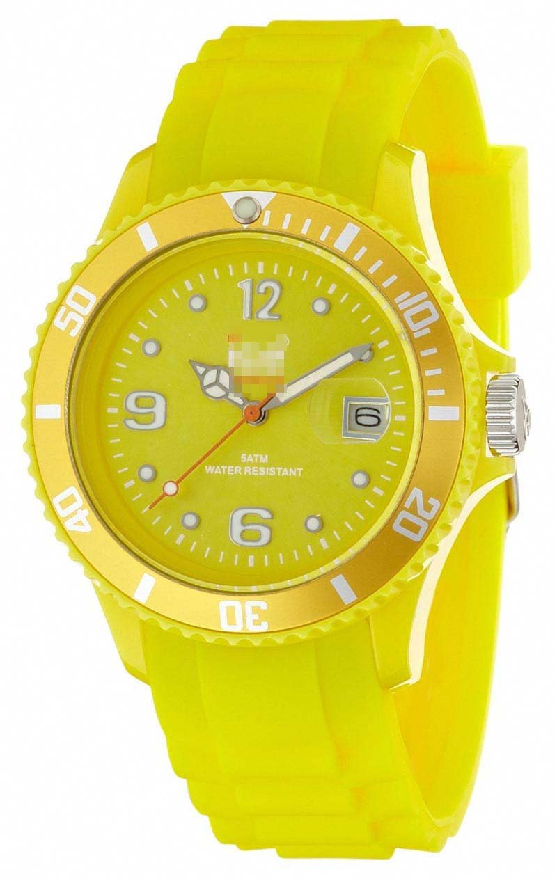 Custom Yellow Watch Dial