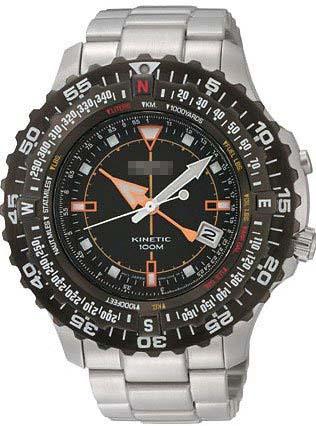 Custom Black Watch Dial SKA423P1