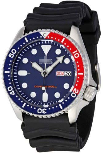 Custom Blue Watch Dial SKX009K1