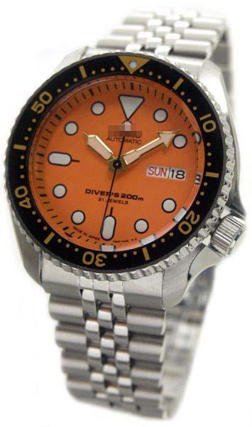 Customized Stainless Steel Watch Bands SKX011J3