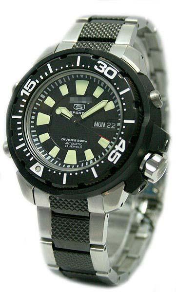 Customize Black Watch Dial SKZ253J1