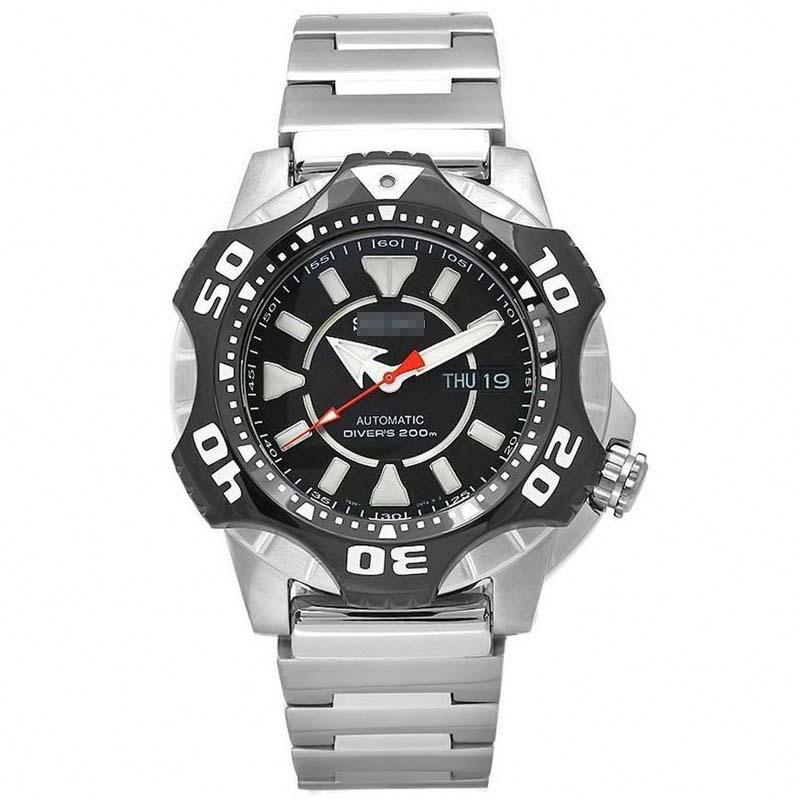 Custom Made Black Watch Dial SKZ283J1