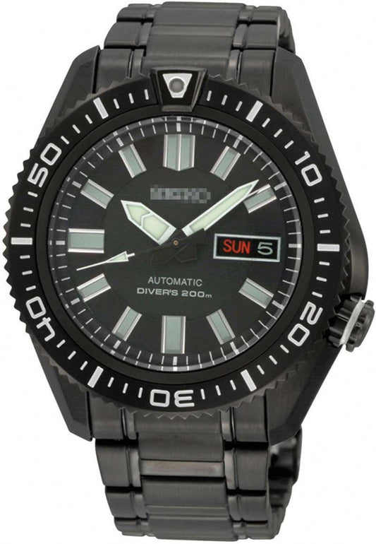 Custom Black Watch Dial SKZ329K1