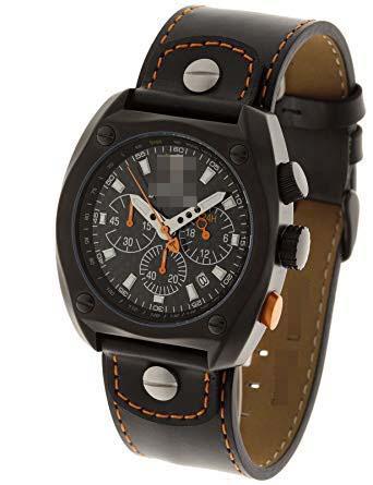 Custom Leather Watch Straps SL1552C-BK1