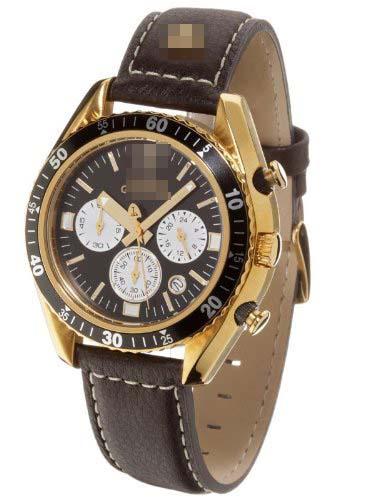 Customize Leather Watch Straps SL1592C-BK-G