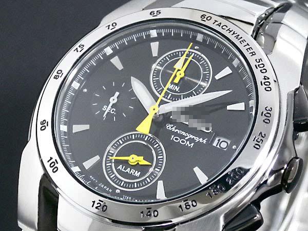 Custom Black Watch Dial SNA523P1