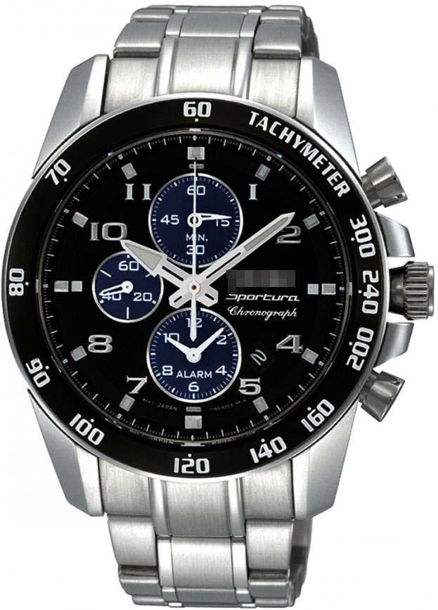 Custom Black Watch Dial SNAE63P1