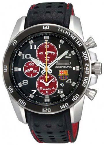 Customised Black Watch Dial SNAE75P1