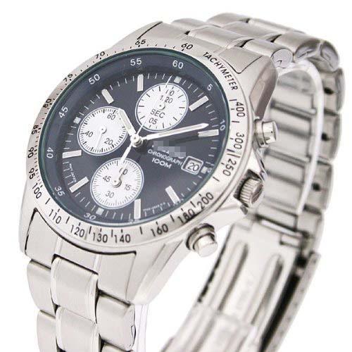 Custom Made Blue Watch Face SND365P1