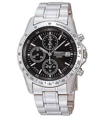 Custom Black Watch Dial SND367P1