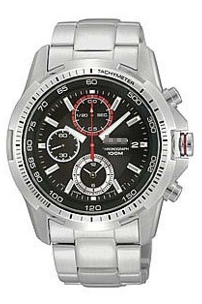 Customised Black Watch Face SNDC55P1