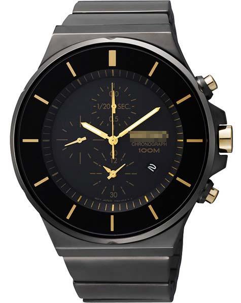 Custom Black Watch Dial SNDD57P1