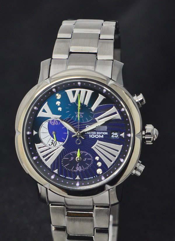Custom Blue Watch Dial SNDY09P1