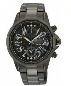 Custom Made Black Watch Face SNDY57P1